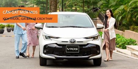 cần gạt mưa xe vios