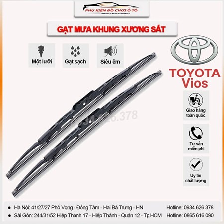 cần gạt mưa xe vios