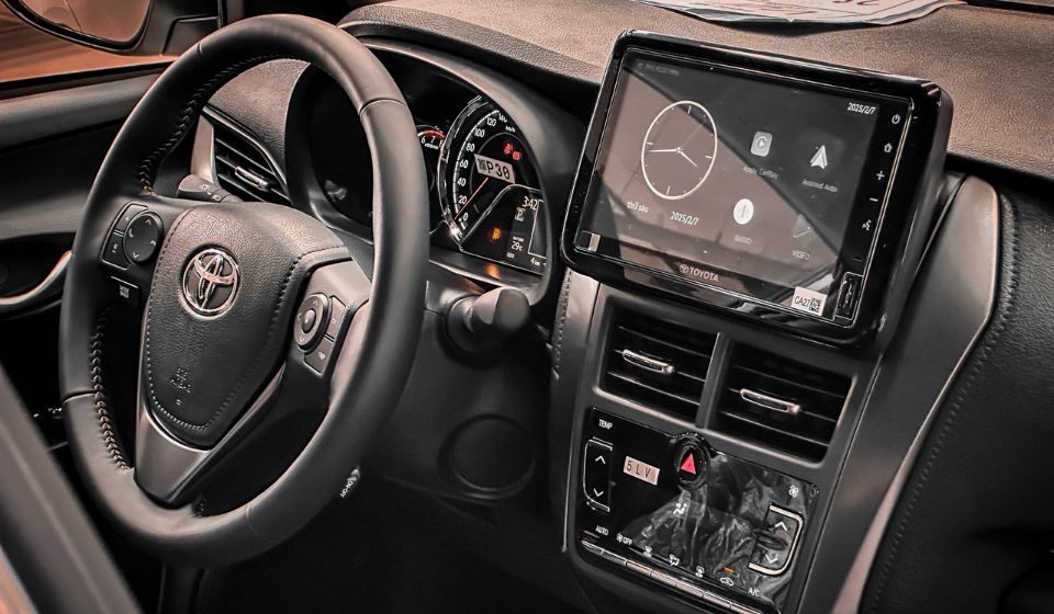 màn hình giải trí toyota vios