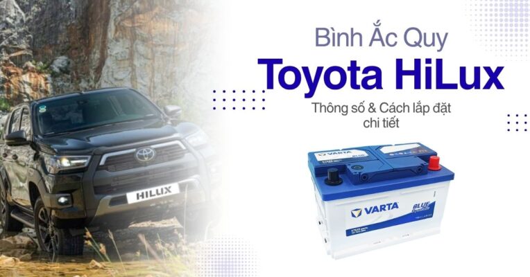 bình ắc quy toyota hilux